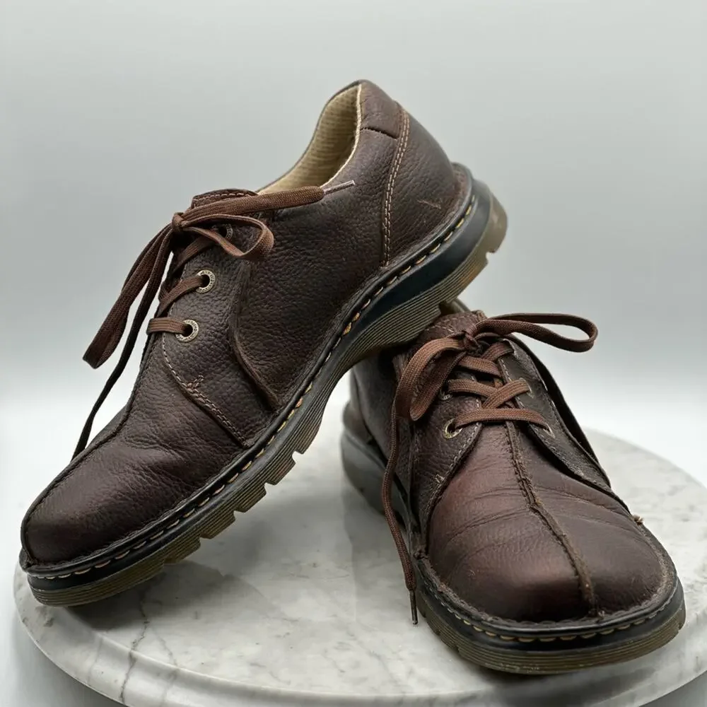 Dr. Martens Ripley Brown Leather Oxfords Men’s 11